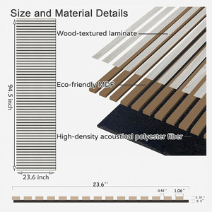 <span class=keywords><strong>Veneer</strong></span> kayu MDF Panel dinding dekoratif bentuk gelombang fleksibel keriting lampu Slat melengkung sampel Panel akustik - Product Image 2
