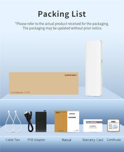 תחנת נאנו m5 ג 'יגה-בייט אלחוטי נקודות גישה חיצונית CF-E313AC v2 ptmp 5-10 ק "מ 900 מגשר wifi - Product Image 6