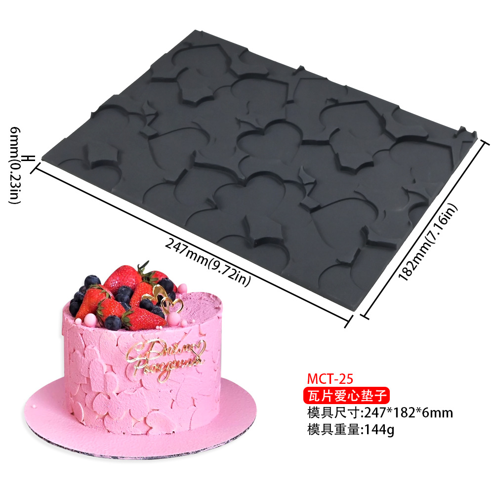 (144g) tapis d'amour en carreaux mct-25