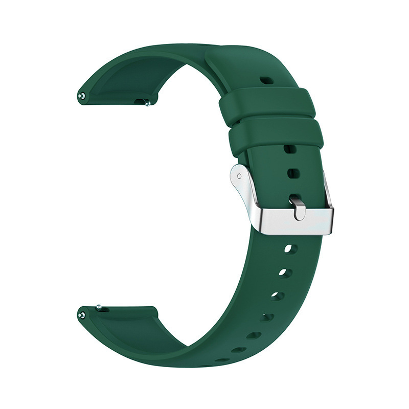 Ceinture verte C3 - boucle argentée