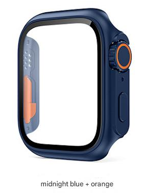 8#Midnight Blue + Orange