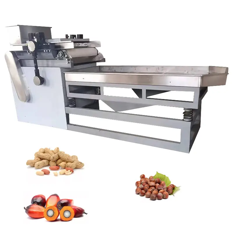 Nocciola Palm Crusher anacardi Hard Nut mandorla Crack Crush Cut piccolo prezzo macchina cubettatrice di arachidi per la casa