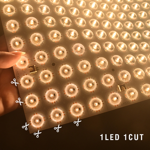 レンズ付きLEDモジュールライト490 * 245mm DC24V 28W 242LED LEDシート天井オニキス大理石瑪瑙バックライト - Product Image 5