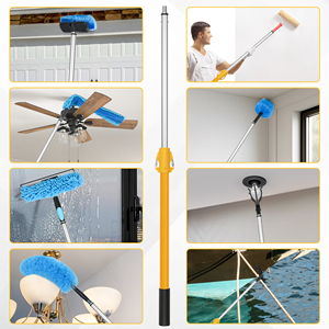 Kính thiên văn nhôm sợi thủy tinh Pinch khóa cực thanh xử lý cho thiết bị làm sạch - Product Image 6