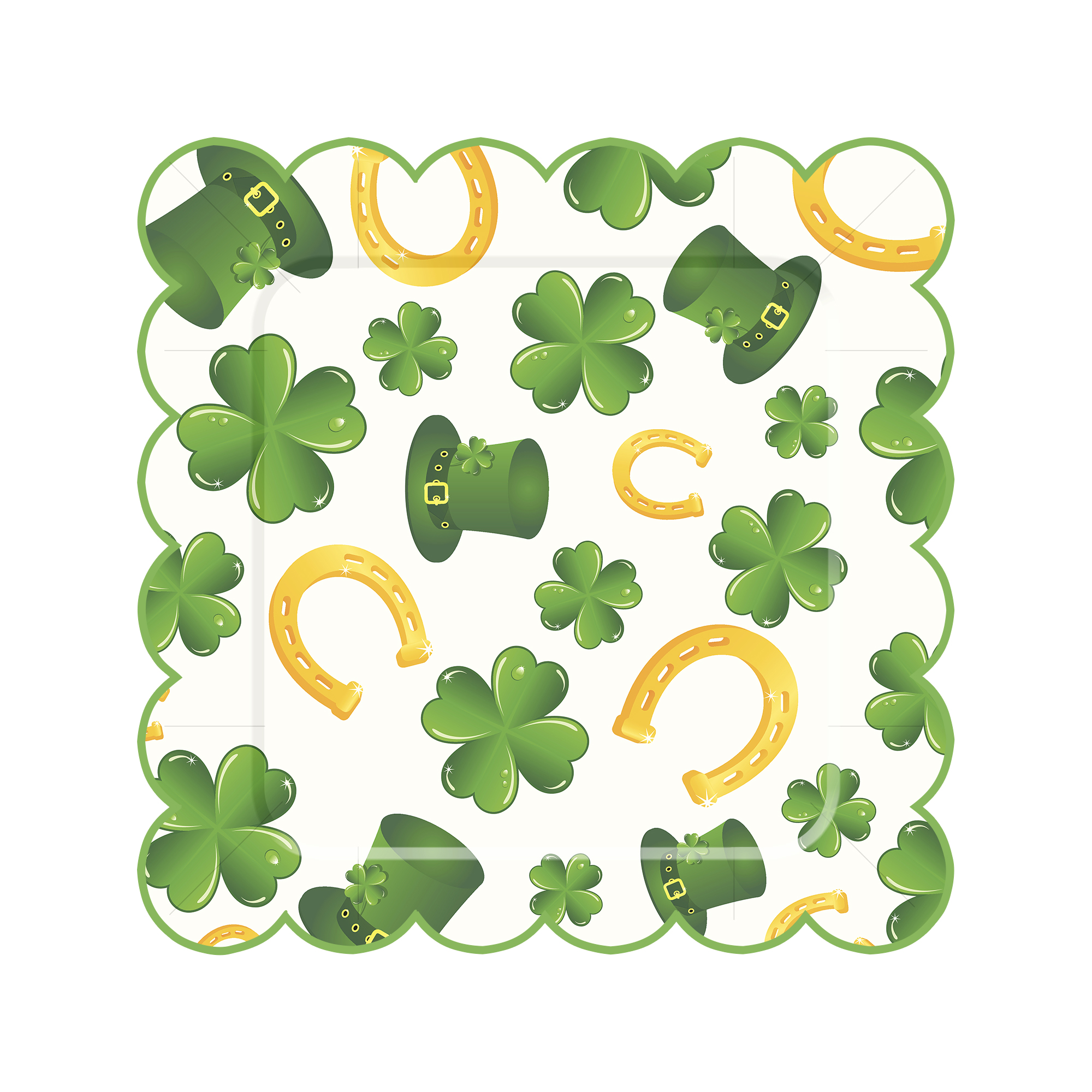 9 pulgadas * 8 piezas