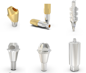 Cấy ghép Titan mố răng giả cao cấp biocompatibility Cấu trúc bền tối ưu phù hợp với phẫu thuật chính xác - Product Image 2