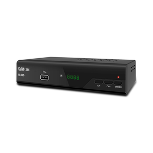 Decodificador del mercado italiano Scart AKAI DVB T2 H.265 FULL HD ETHERNET 10bit - Product Image 4