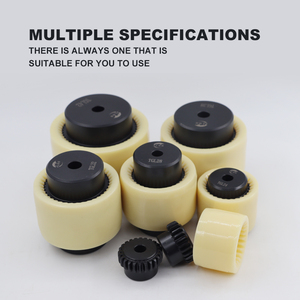 Tgl19 24 28 32 38 42 48 55 65 DK NL trống bánh răng khớp nối trục Coupler linh hoạt với bowex Nylon tay áo cho các bộ phận máy kéo - Product Image 4