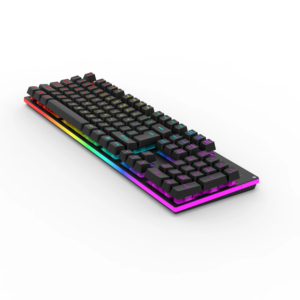 Teclado de gaming mecánico personalizado para gaming, Teclado retroiluminado con cable - Product Image 1