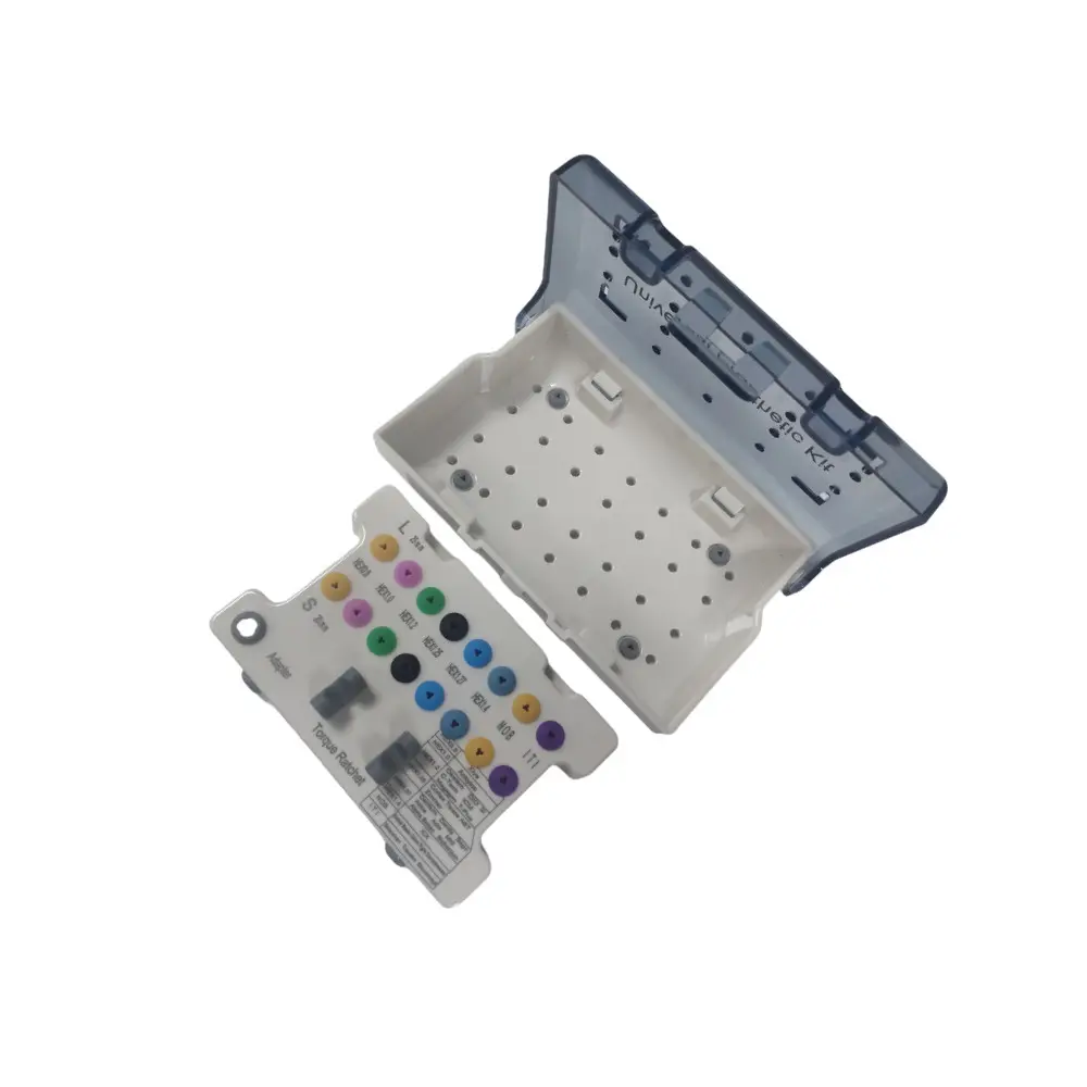 Kit chirurgico per impianto dentale con chiave dinamometrica per apparecchiature odontoiatriche kit a cricchetto