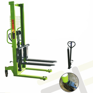 中国制造厂家直销低价2T 5m双龙门迷你电动堆垛机出售 - Product Image 4