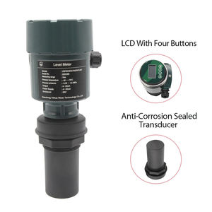 Ultraschall-Füllstand messumformer für chemische Lösung Ultraschalls ensor zur Wasserstands messung RS485 oder HART 4-20mA - Product Image 1