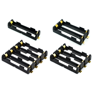 18650 SMT porta batteria 18650 SMD scatola di immagazzinaggio contenitore Power Bank con perni in bronzo ricaricabile SMT 1X 2X 3X 4X