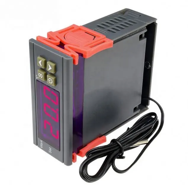 MH1210W 250 V 10A 220 V Termometro Digitale Termostato Regolatore di Temperatura Controller per Incubatrice Termocoppia-50 ~ 110 Gradi Celsius