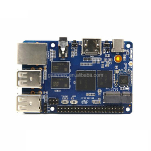 Banana Pi M4 Entwicklungs platine 2G RAM 8G eMMC Realtek RTD 64Bit A53 Mini-PC 4 USB 1 Typ C M.2 Schlüssel Einzel computer 4