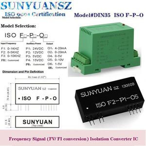 Convertitore di frequenza di tensione 3000VDC isolato 4-20mA generatore di segnale condizionatore per la programmazione PLC - Product Image 3