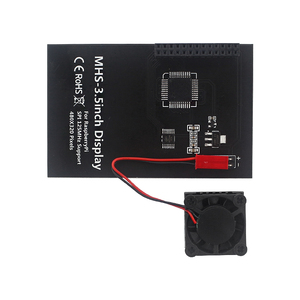 Raspbian Ubuntu Kali Retropieオプションケースファン用RaspberryPi 4B 3B 3B 125MHz SPI LCDディスプレイ用3.5インチタッチスクリーン - Product Image 3