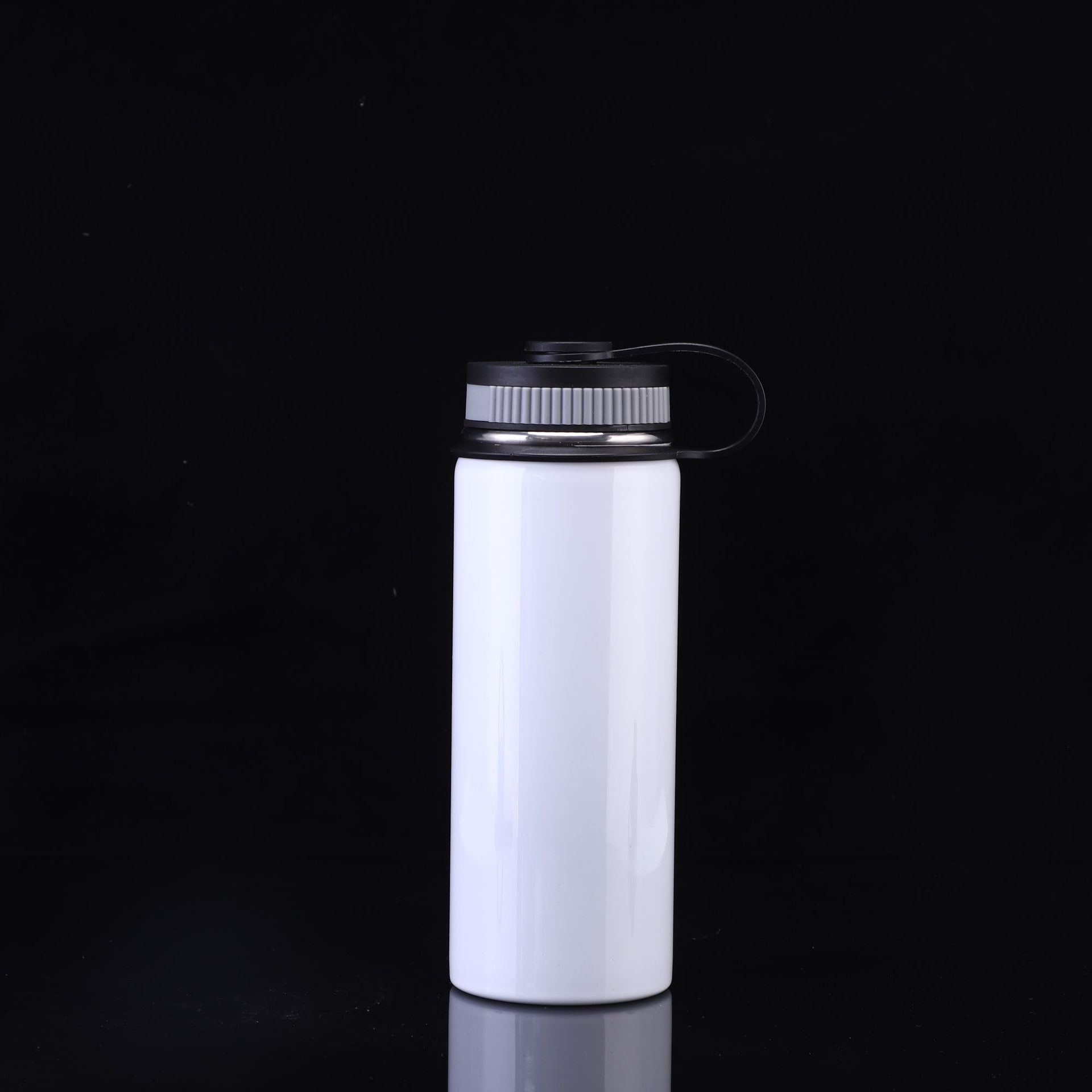 Couvercle texturé en cuir de 18 oz