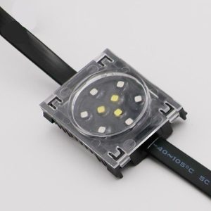 2024 programmabile DMX RGB 24V quadrato LED Pixel punto luce Multi-colore del corpo del PC per uso esterno - Product Image 4