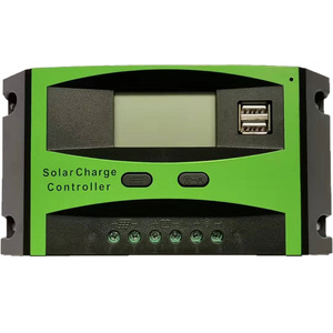 Controlador de carga híbrido manual controlador de carga solar pwm 30a pwm - Product Image 1