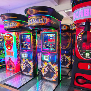 Source Shopping Mall Earn Money Equipment Redemption Tickets Arcade Game <strong>Machines</strong> Street Hercules Boxing <strong>Machine</strong> - Product Image 1