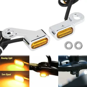 Mini tín hiệu lần lượt ánh sáng LED chạy chỉ số đèn phù hợp cho Harley Sportster XL883 1200 72 48 2004-2020 - Product Image 6