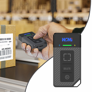 Escáner de código de barras portátil 1D 2D QR BT Mini lector de código de barras de mano para IOS Android Smart Phone Tablet inalámbrico + USB - Product Image 1
