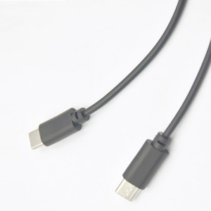 ปั้นประเภทการชาร์จอย่างรวดเร็ว2ใน1สาย USB คู่ Micro USB C สายแยกสาย Y สำหรับโทรศัพท์2ชาร์จ - Product Image 5