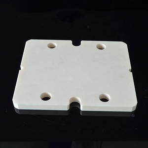 CNC hassas işleme delikleri gözenekli aşınma direnci seramik dikdörtgen alümina seramik levha Alumina setter plakaları - Product Image 1