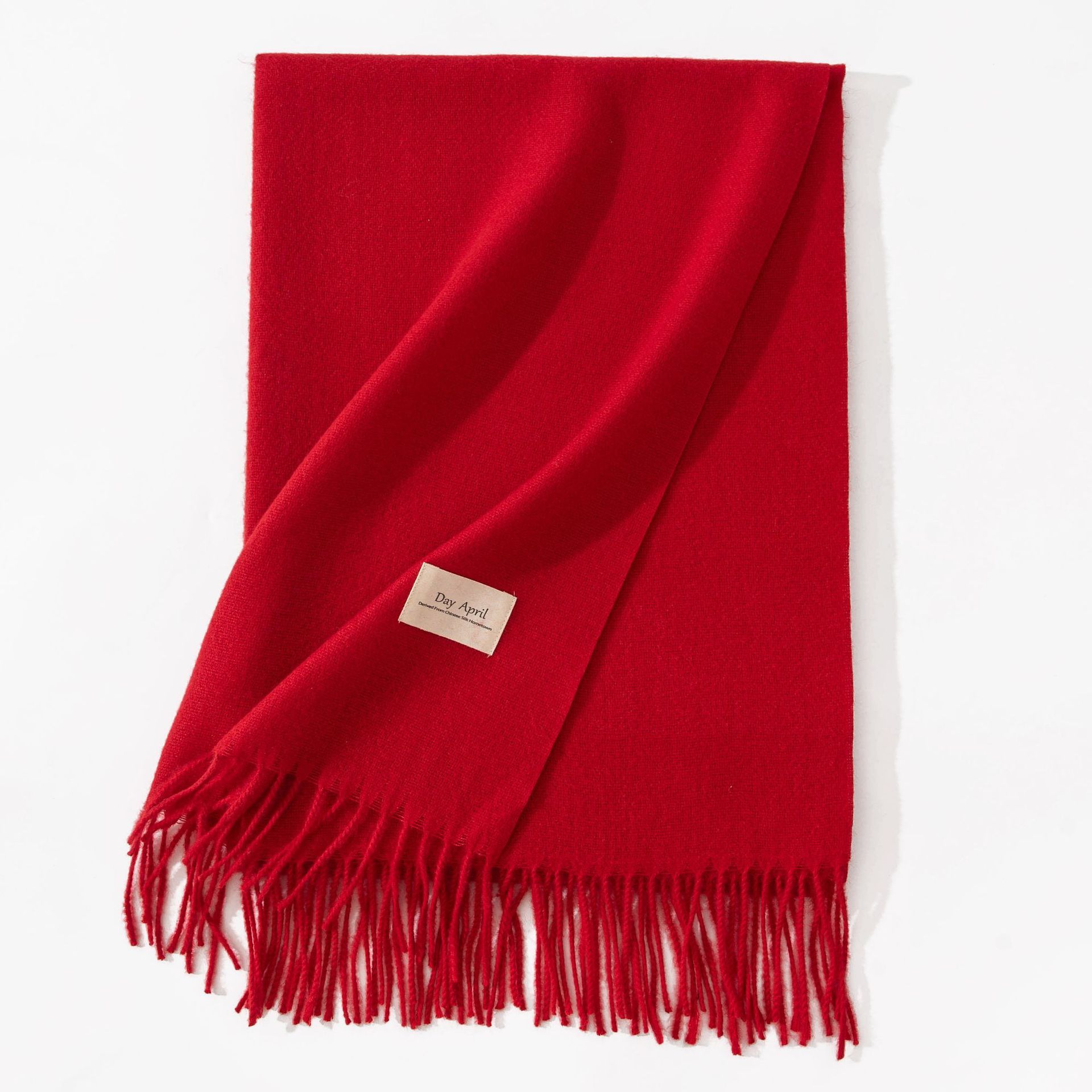 -1 rouge-200*65 cm avec étiquette marchand