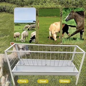 Jh-mech dễ dàng để lắp ráp 2 trong 1 hay & hạt <span class=keywords><strong>Feeder</strong></span> Heavy-Duty công suất lớn thép mạ kẽm feeders cho chăn nuôi - Product Image 3