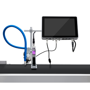 Industrielle TIJ-Thermo tinten strahl druckmaschine HP 2.5 Hoch auflösende Online-Datums codierer mit 12,7mm Unterstützung für den Druck variabler Daten - Product Image 1
