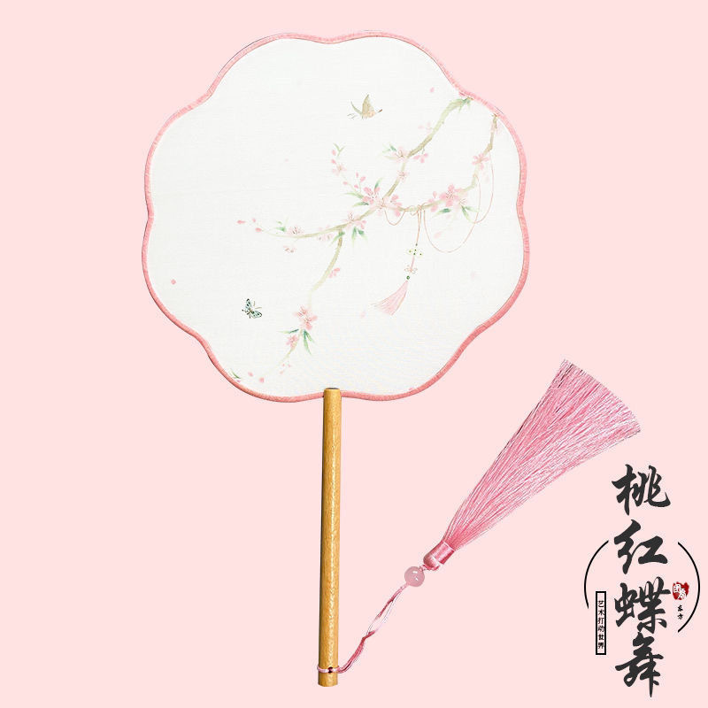 Peach blossom butterfly dance-eight-petal shape
