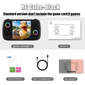 Anbernic Rg küp emülatörü Jeux 3.95 "Ips ekran Android 13 taşınabilir Retro el Video oyunu konsol oynatıcı - Product Image 5