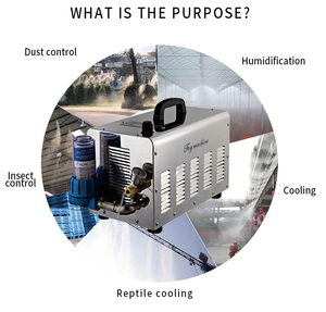 Mist Pump <strong>Fog</strong> Machine Mist <strong>Maker</strong> 7L/MIN Pump High Powered Outdoor Mist Water Cooling <strong>System</strong> - Product Image 5