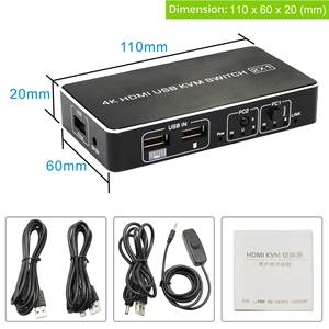Factory OEM <strong>KVM</strong> <strong>Switch</strong> 2 Ports Usb2.0 <strong>Switch</strong> <strong>Kvm</strong> <strong>Switch</strong> Box for Computer Keyboard Mouse Monitor