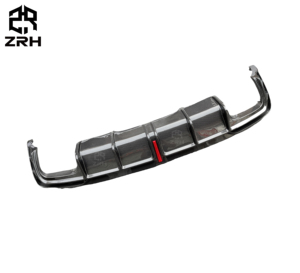 KB Style Carbon Fiber Rear Bumper Diffuser for <strong>Audi</strong> <strong>A4</strong> S Line S4 B10 2020+
