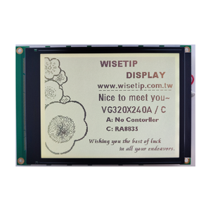 Wisetip fornitore di qualità personalizzato schermo Lcd Vg320X240A grafico modulo Lcd soluzione di visualizzazione per il controllo industriale - Product Image 1