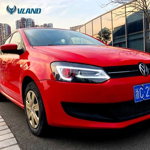 VLAND修正LEDヘッドライトヘッドライト2011-2017 VWポロベントmk5卸売用シーケンシャルカーフロントランプ
