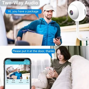 Tuya WiFiカメラスマートホームベビーモニター自動追跡CCTV双方向オーディオビデオカメラスマートホームTUYAセキュリティカムSmartLife - Product Image 5