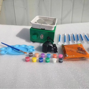 Bview sanat Mini parmak çömlek çizim makinesi kil tekerlek çizim ihracat için küçük sanat malzemeleri-hazır - Product Image 4