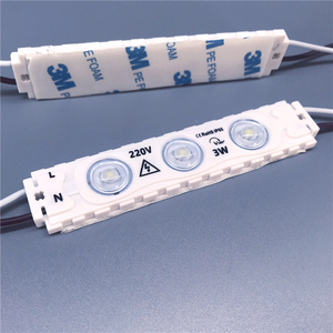 AC 110V/220V UL listelenen LED modülleri yüksek parlak ışık 3W 3 Leds 2835 enjeksiyon reklam işareti kutusu için LED modülü - Product Image 4