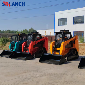 Mini Skid Steer Track <span class=keywords><strong>Loader</strong></span> com Anexos Earth-Moving Machinery Front e Crawler <span class=keywords><strong>Loader</strong></span> Bomba do motor como componentes do núcleo