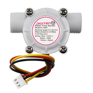 G3/8クイックコネクトBSPスレッド水流センサー0.3-10L/min流量計ホールセンサー付きOEMカスタマイズ可能 - Product Image 1