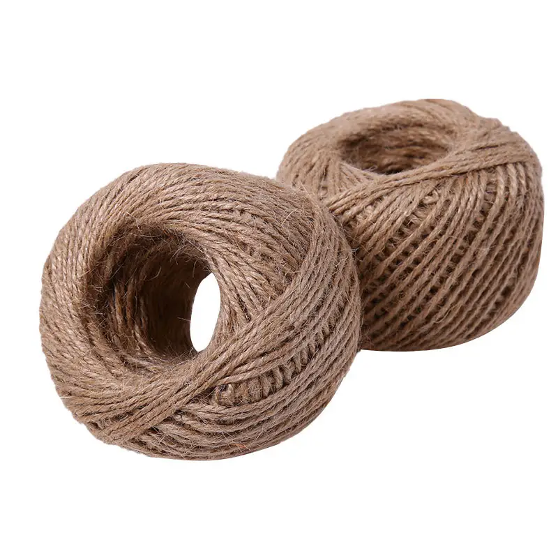 Premium 3 strands natural handmade twine hemp ball twine twine packing rope