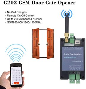 Релейный переключатель, пульт дистанционного управления доступом, GSM, управление открыванием ворот с помощью бесплатного телефонного звонка - Product Image 2