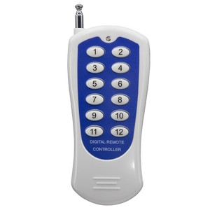 315MHz Festcode-Fernbedienung PT2264/2262/2260 Fernbedienung mit 12 Tasten Lerncode Rollende Code12-Tasten Fernbedienung