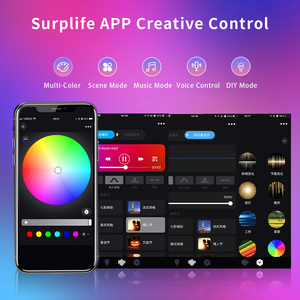 Controlador BLE de tira de luz LED DC12V 24V 48V para tira de luz RGB RGBW UFO WIFI Smartphone APP Controller con multifunción - Product Image 3
