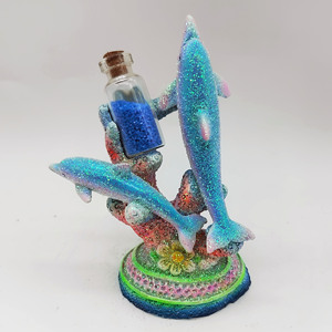 卸売レジンウォーターボール砂カタツムリ巻き貝貝殻ビーチお土産海洋生物動物カメイルカレジンスノーグローブ