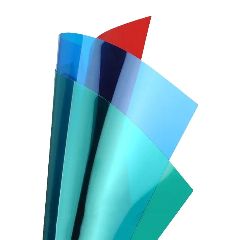 Feuille colorée de PVC pour la décoration intérieure